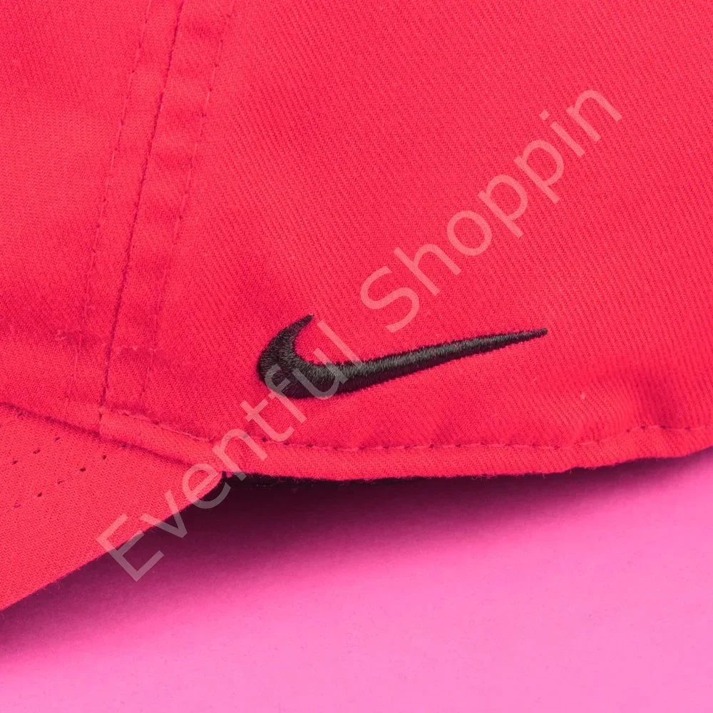 Nike Red Georgia Bulldogs Vault Swoosh Heritage 86 Adjustable Hat in Red - Picture 7 of 12